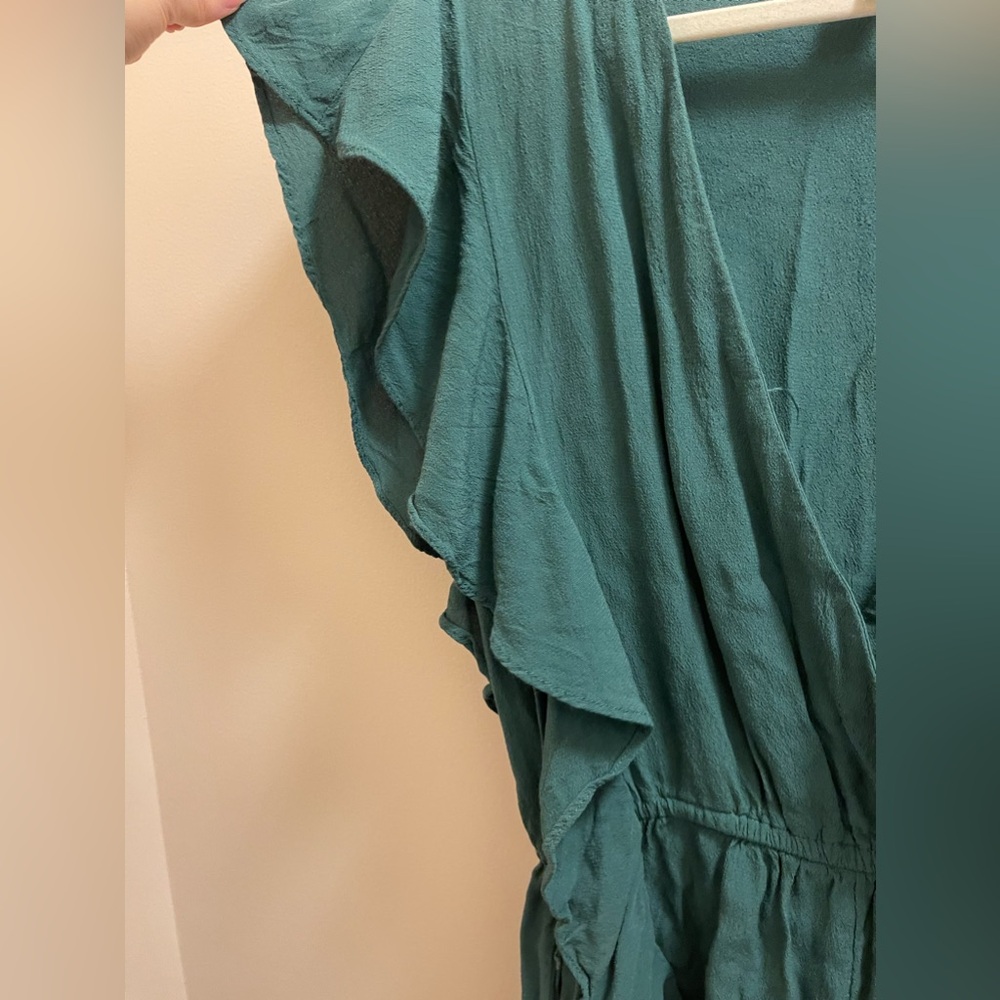 H&M Green Ruffle Romper - Picture 5 of 7
